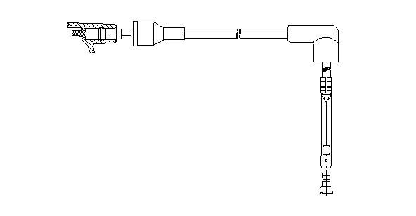 Провод зажигания 76872 BREMI
