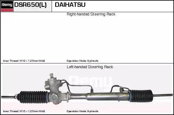 Рулевой механизм DSR650L DELCO REMY