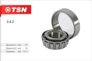 Подшипник ступицы колеса 342 TSN