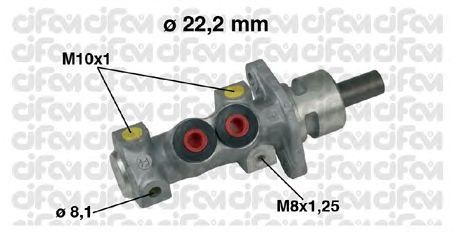 Главный тормозной цилиндр 202-489 CIFAM