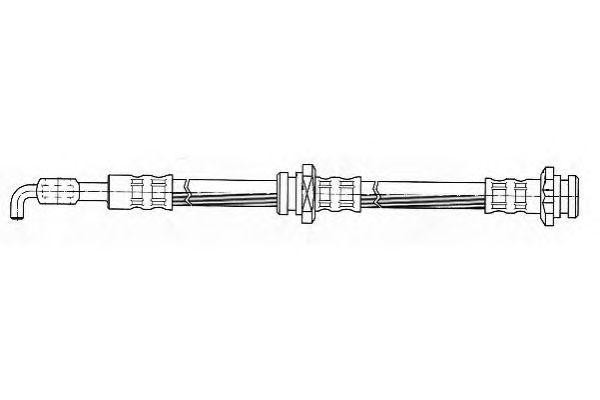 Тормозной шланг FHY2399 FERODO