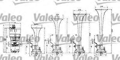 Звуковой сигнал 069754 VALEO PHC