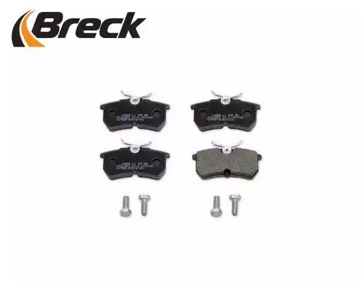 Комплект тормозных колодок, диско 233530070400 BRECK
