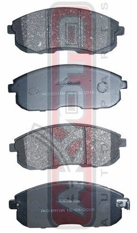 Колодки тормозные дисковые AKD-EM10A AKYOTO