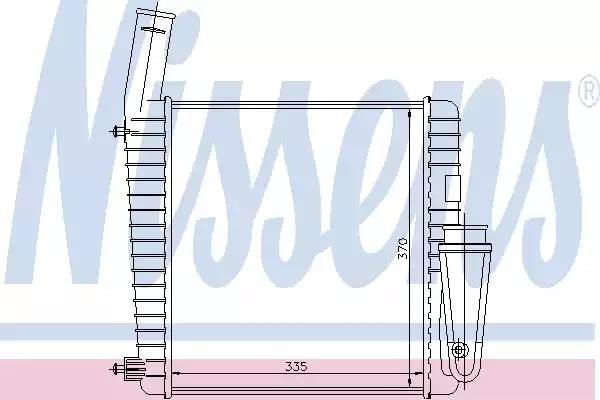 Интеркулер 97048 NISSENS