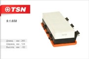Фильтр воздушный 91658 TSN