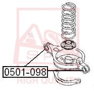 Рычаг подвески 0501-098 ASVA