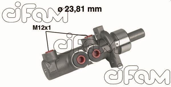 Главный тормозной цилиндр 202-280 CIFAM