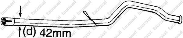Выпускной трубопровод 889-183 BOSAL