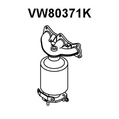 Катализатор VW80371K VENEPORTE