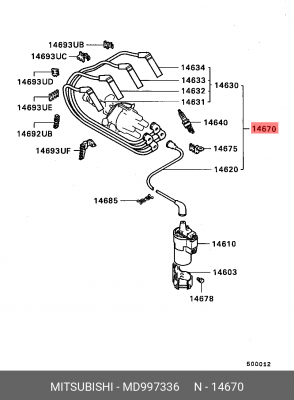 Деталь MD997336 MITSUBISHI
