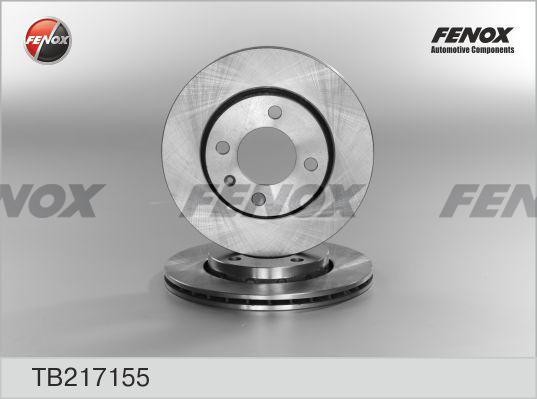 Диск тормозной TB217155 FENOX