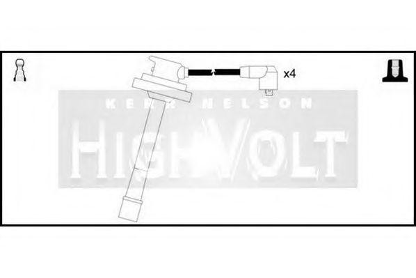 Ккомплект проводов зажигания OEF133 STANDARD