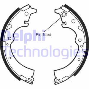 Комплект тормозных колодок LS1357 DELPHI