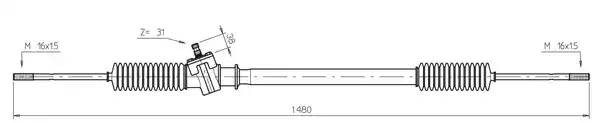 Рулевой механизм IV4002 GENERAL RICAMBI