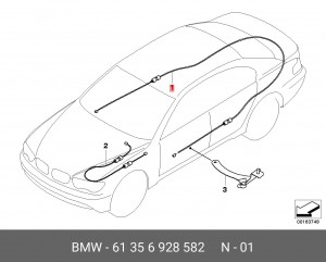 Деталь 61 35 6 928 582 BMW