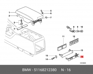 Деталь 51 16 8 212 380 BMW