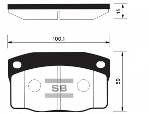 Колодки тормозные дисковые SP1055 SANGSIN