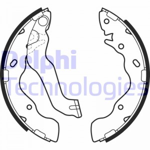 Комплект тормозных колодок LS1952 DELPHI
