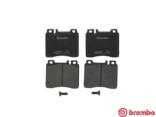 Комплект тормозных колодок, диско P50018 BREMBO