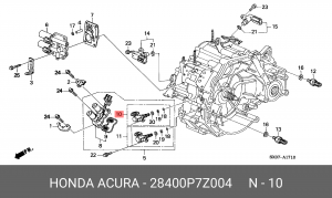 Деталь 28400P7Z004 HONDA