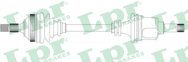 Приводной вал DS38085 LPR