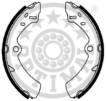 Комплект тормозных колодок BB-1670 OPTIMAL