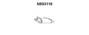 Глушитель выхлопных газов конечный NS53116 VENEPORTE
