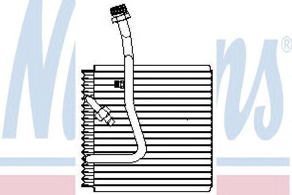 Испаритель, кондиционер 92102 NISSENS