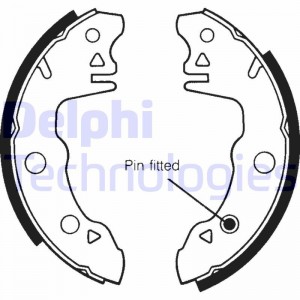 Комплект тормозных колодок LS1391 DELPHI