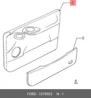 Деталь 1 078 923 FORD