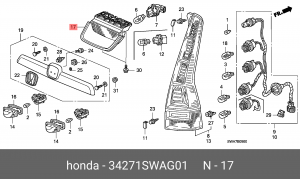 Деталь 34271SWAG01 HONDA