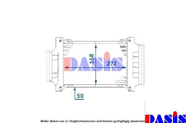 Интеркулер 058017N AKS DASIS