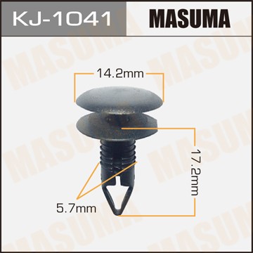 Клипса крепежная KJ1041 MASUMA