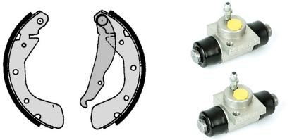 Комплект тормозных колодок H 59 044 BREMBO