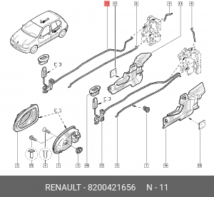 Деталь 8200421656 RENAULT