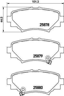 Конденсатор, кондиционер 8FC 351 036-111 HELLA