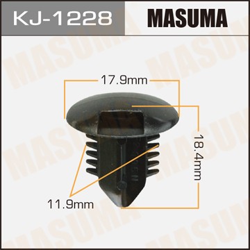 Клипса крепежная KJ1228 MASUMA