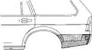 Боковина 5831134 VAN WEZEL