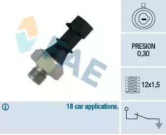 Датчик давления масла 12440 FAE