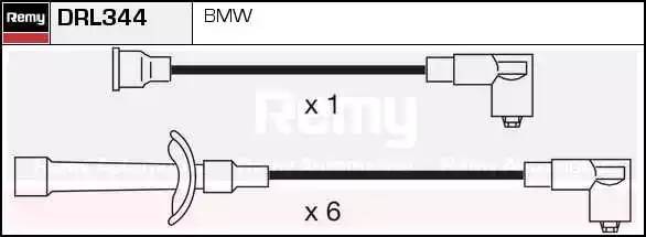 Ккомплект проводов зажигания DRL344 DELCO REMY