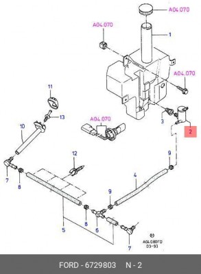 Деталь 6 729 803 FORD