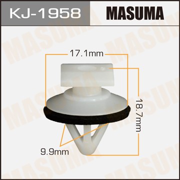 Клипса крепежная KJ1958 MASUMA