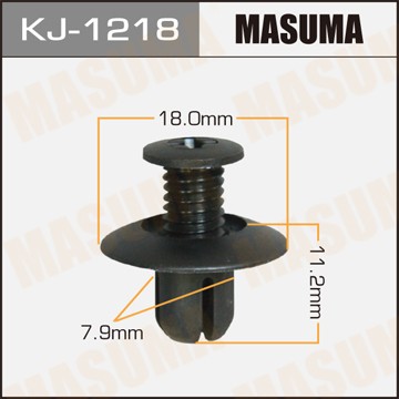 Клипса крепежная KJ1218 MASUMA