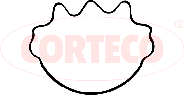 Прокладка, крышка головки цилиндра 440017P CORTECO