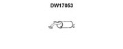 Глушитель выхлопных газов конечный DW17053 VENEPORTE