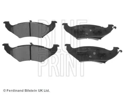 Комплект тормозных колодок, диско ADA104235 BLUE PRINT