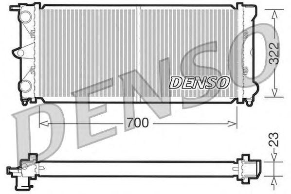 Радиатор, охлаждение двигател DRM32021 DENSO
