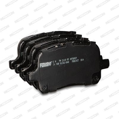 Комплект тормозных колодок, диско FDB1437 FERODO