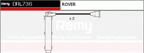 Ккомплект проводов зажигания DRL736 DELCO REMY